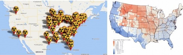 Radioactive Area Map