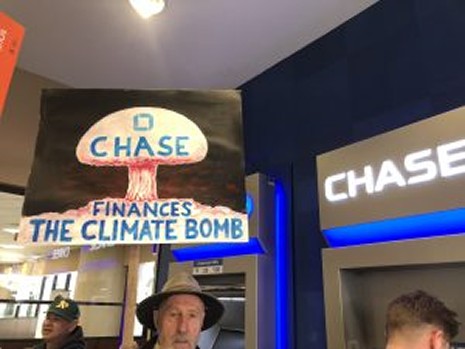 Chase also finances the nuclear bomb; also note, an Irish-based company dumped tons & tons of high level nuclear waste in Missouri, currently causing child mutations ...turns out to be a (renamed) German company that during WWII in Germany was developing a nuclear bomb for Hitler ...however, at that time (as now) Chase was aligned with Deutschebank, & JP Morgan was sponsoring a fascist coup to overthrow the U.S. democracy & install Fascism, which has a higher profit margin by using slave labor, no unions, no benefits, no age barriers. With the merger of JPMorgan & Chase (& Deutschebank) along with their other partnered central bankers that are the owners of the Fed/City of London, these eight dynastic banking families own & control the military, intelligence, oil, defense contractors, wars & currencies of the western world & used to call themselves NWO, now called globalists because they want to rule the world & have no national loyalty because they are an international interlocking directorate of the major central banks (they privately own) in the western world ...this caption was NOT provided by Rising Tide, but by Nuclear Weather Forecast.