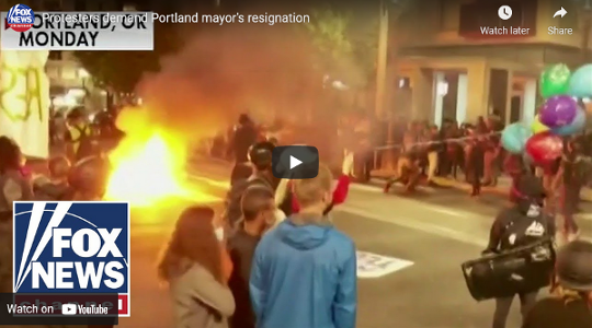  color revolution ... Sep 1, 2020  - Criminal protesters demand Portland mayor's resignation; set fire outside mayor's condo building for another Pelosi Harris brainless blue State lovefest; Matt Finn reports. 