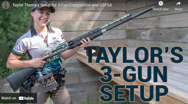 Taylor's 3-gun set-up