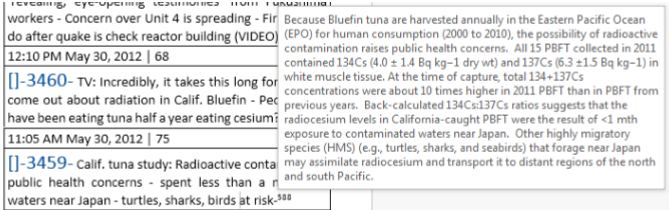 An invaluable research tool for kids, parents, students, reporters, teachers & scientists who love life & health  Here's an example of using the MS Word Edition with search engine & pop-ups: in the main body of the text,  if you hold the cursor over an endnote ... the endnote pops-up!