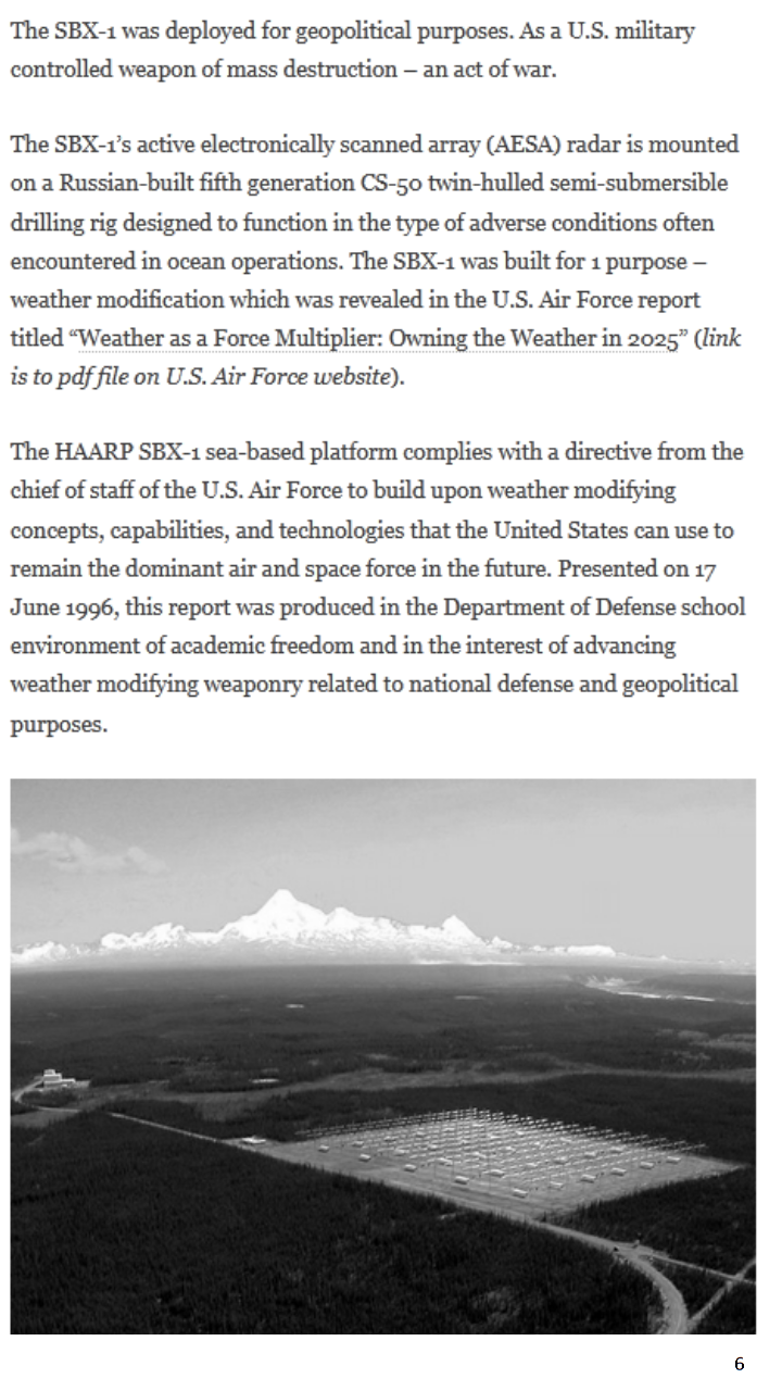 USA attacks Philippines with HAARP weather warfare