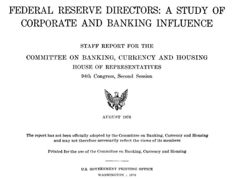 Federal Reserve has no diversity nor representation of the 99% & their founding warlord dynastic central bankers are white racists who conquered 122 countries of color & enslaved them financially & as slaves.