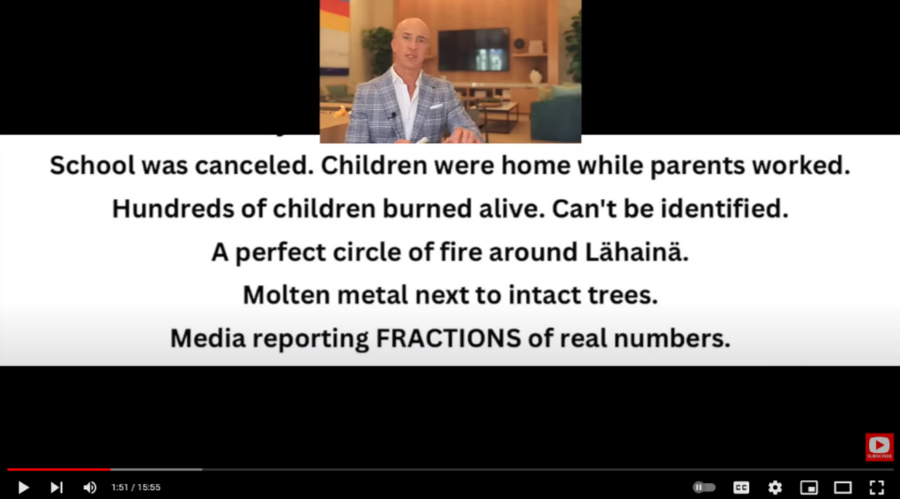 Maui sabotage by WEF billionaires using same tech they used to destroy NorCal (& to target communities around the world with willdfire & weird extreme weather