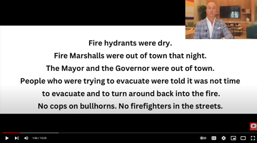 Maui sabotage by WEF billionaires using same tech they used to destroy NorCal (& to target communities around the world with willdfire & weird extreme weather