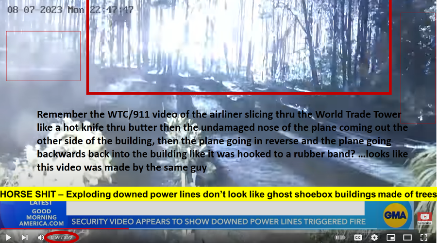 Maui sabotage by WEF billionaires using same tech they used to destroy NorCal (& to target communities around the world with willdfire & weird extreme weather