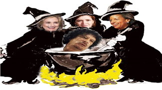 Three witches join Podesta (Hillary's handler) bloodbath.