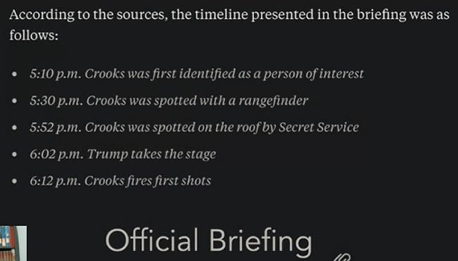 Official briefing of assassin's timeline