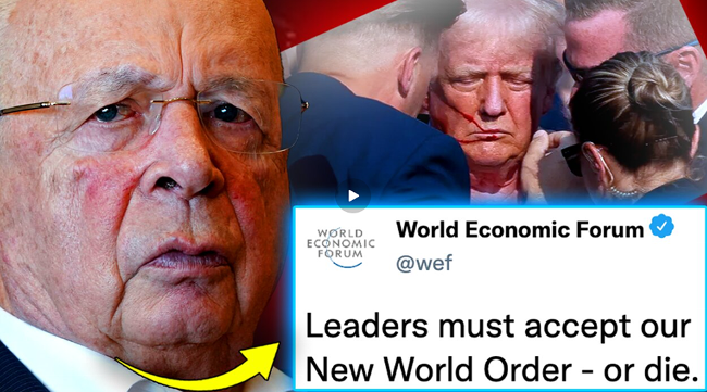 Klaus Schwab ... Leaders must accept our NWO or die