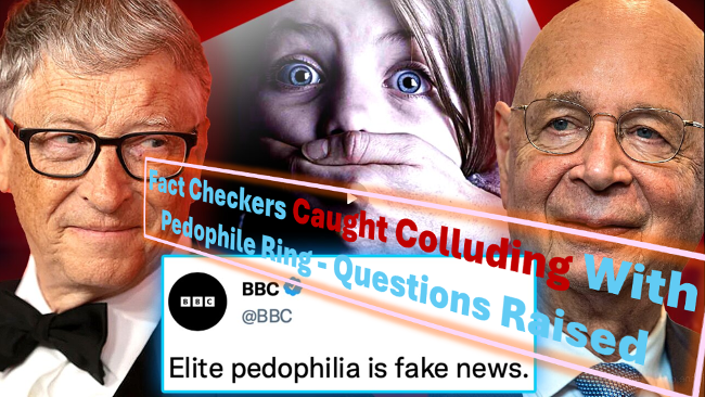 Fact checkers caught colluding with pedophile ring