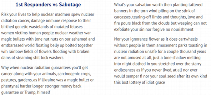 Sabotage (1 of 2) 