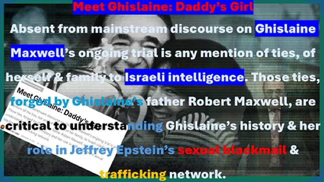 Ghislaine and Epstein, as most now know, were also operating a sexual-trafficking and sexual-blackmail operation that involved the sexual abuse of minors, who were used to seduce and entrap powerful individuals, particularly Democratic politicians.