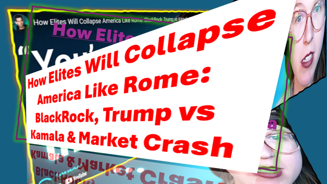 Financial centers to collapse America like Ancient Rome