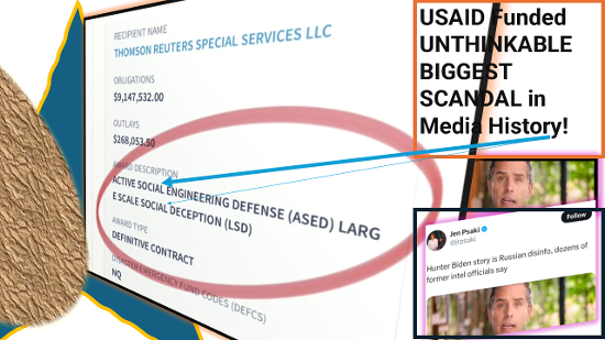 USAID (a CIA asset) is caught funding social engineering of the American people by Doge